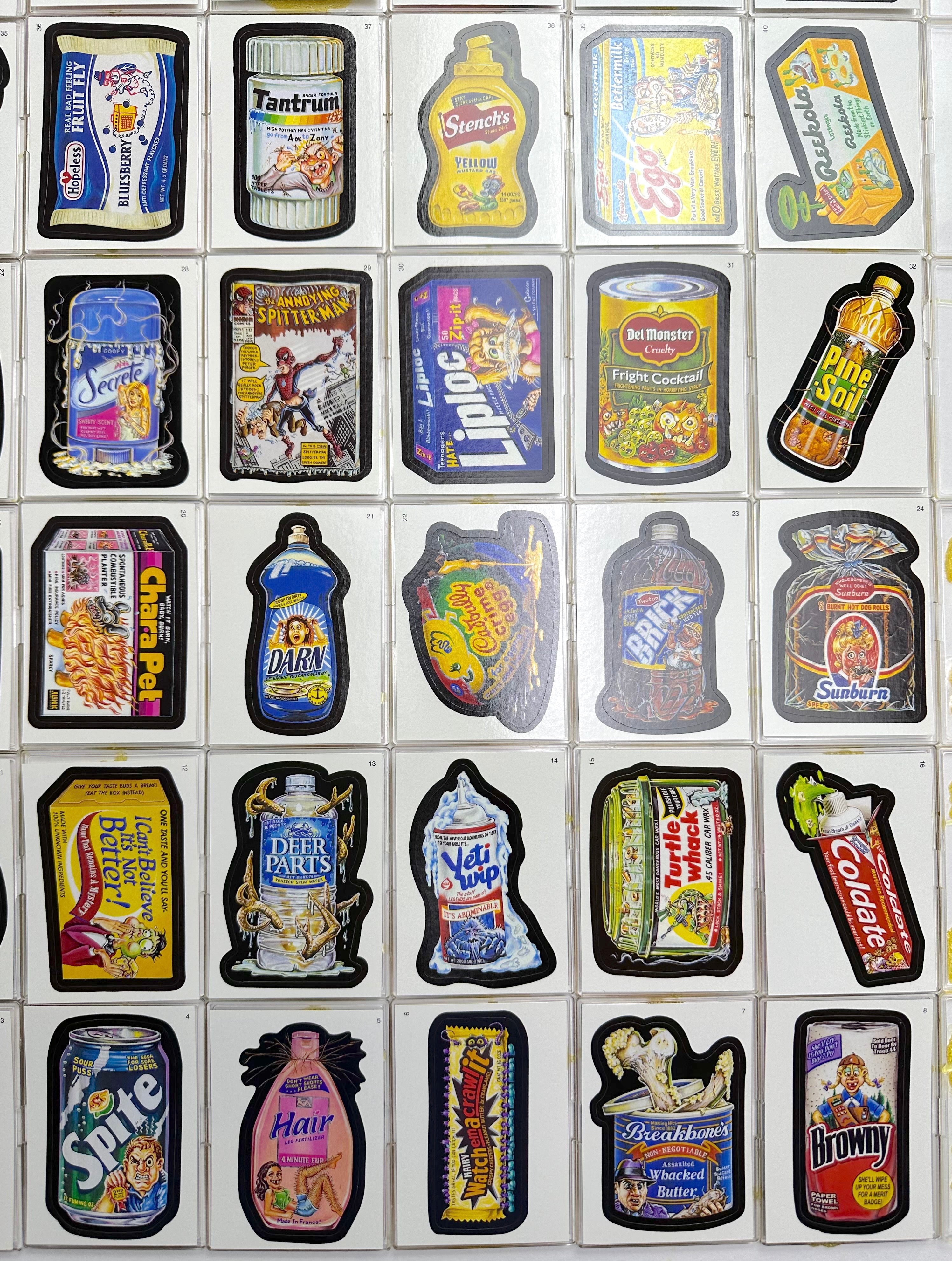 Wacky Packages ANS All New Series 3 Three 55 Sticker Trading Card