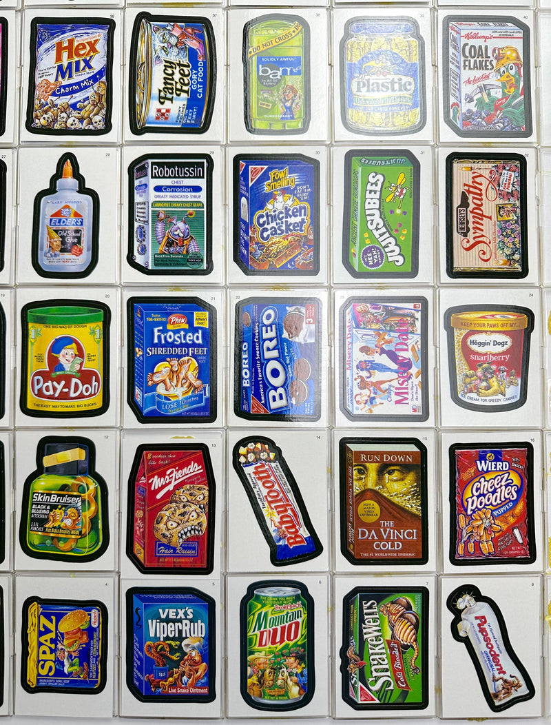 Wacky Packages ANS All New Series 4 Four 55 Sticker Trading Card Set Topps 2006   - TvMovieCards.com