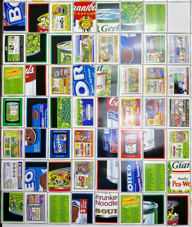 Wacky Packages ANS All New Series 4 Four 55 Sticker Trading Card Set Topps 2006   - TvMovieCards.com