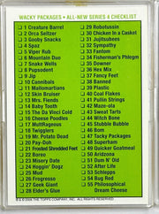 Wacky Packages ANS All New Series 4 Four 55 Sticker Trading Card Set Topps 2006   - TvMovieCards.com