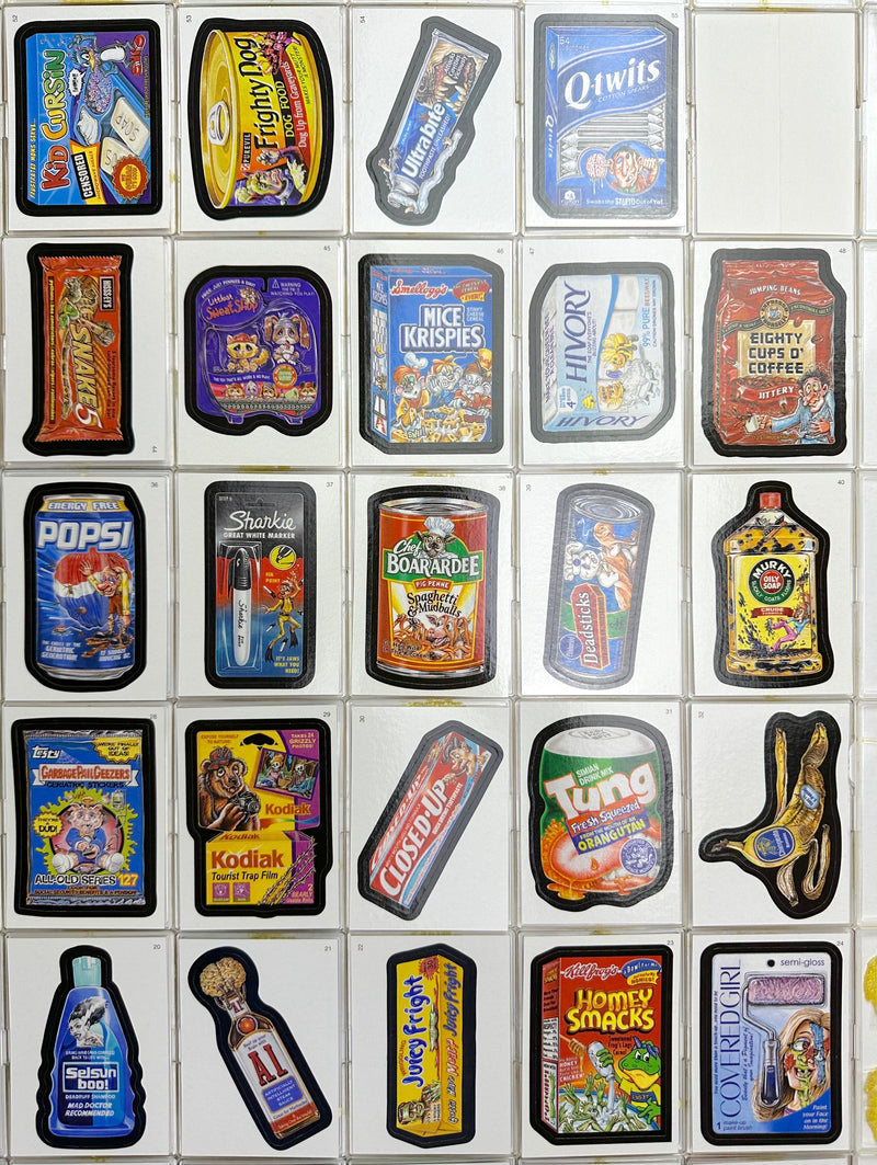 Wacky Packages ANS All New Series 5 Five 55 Sticker Trading Card Set Topps 2007   - TvMovieCards.com