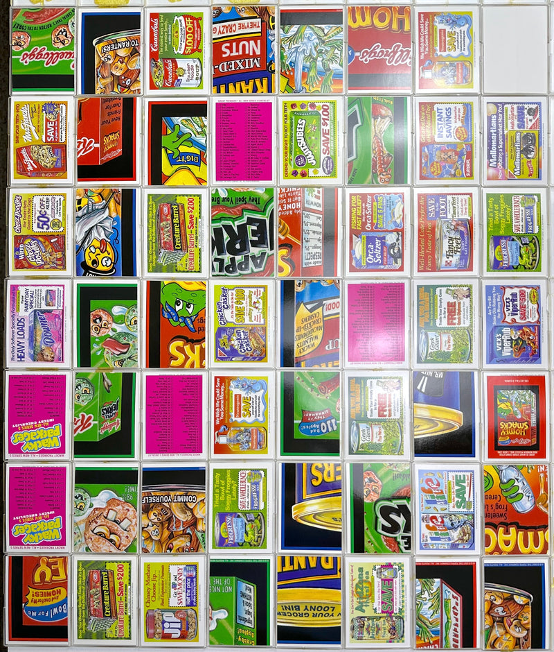 Wacky Packages ANS All New Series 5 Five 55 Sticker Trading Card Set Topps 2007   - TvMovieCards.com