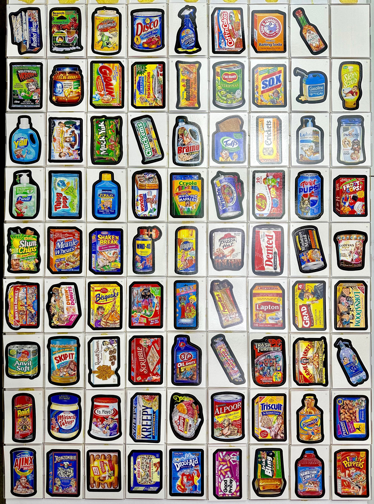 Wacky Packages ANS All New Series 6 Six 80 Sticker Trading Card