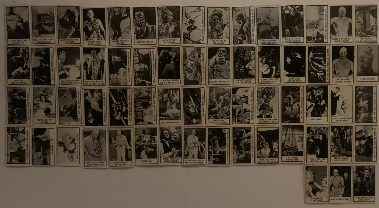1963 Topps Monster Laffs Midgee Complete Card Set #1-153 EX+ Series 1 & 2 153 Cards - TvMovieCards.com