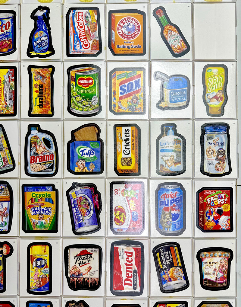 Wacky Packages ANS All New Series 6 Six 80 Sticker Trading Card Set Topps 2007   - TvMovieCards.com