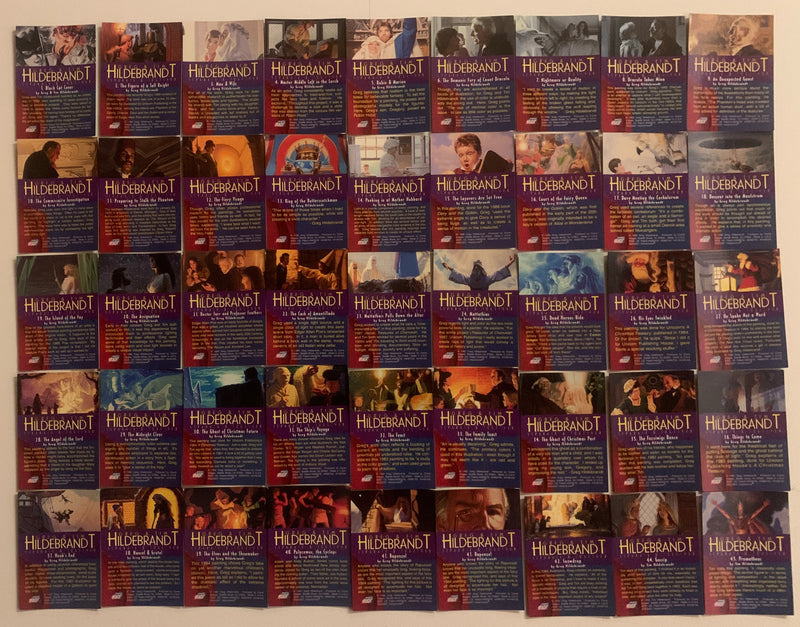 Hildebrandt Greg & Tim Separate & Together Chrome Card Set 90 Cards 1995 Comic I - TvMovieCards.com