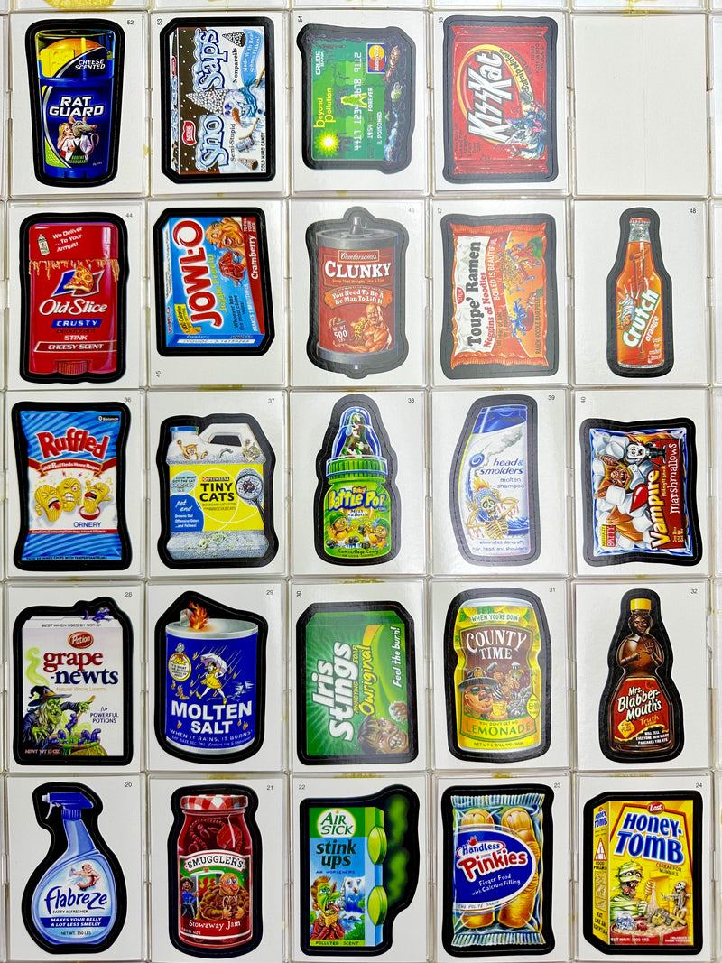 Wacky Packages ANS All New Series 7 Seven 55 Sticker Trading Card Set Topps 2010   - TvMovieCards.com