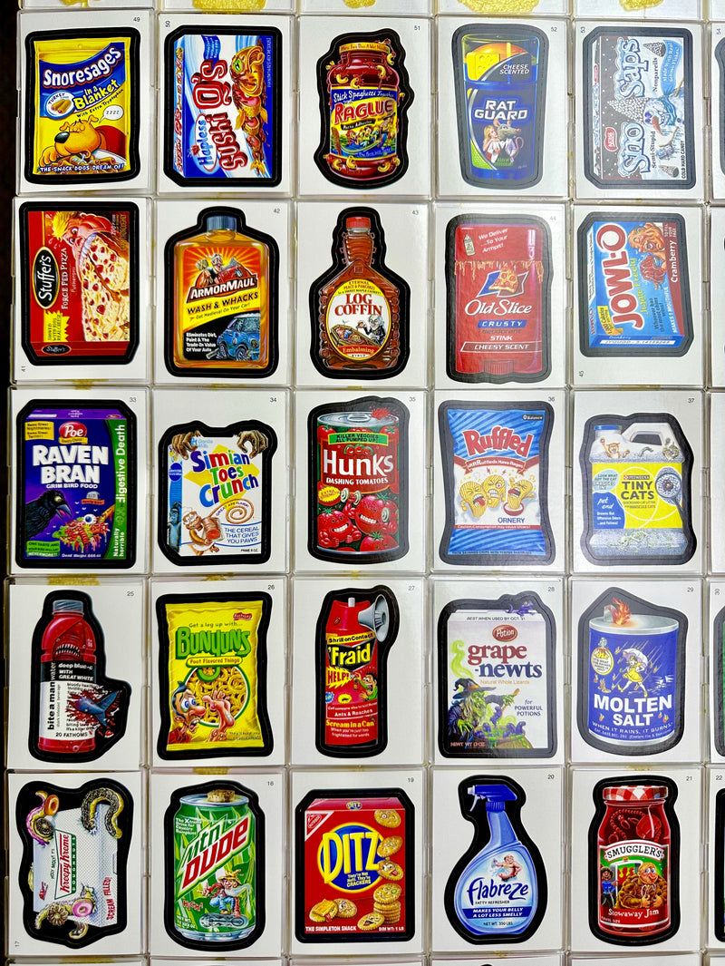 Wacky Packages ANS All New Series 7 Seven 55 Sticker Trading Card Set Topps 2010   - TvMovieCards.com