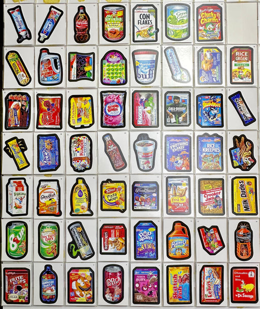 Wacky Packages ANS All New Series 8 Eight 55 Sticker Trading Card Set Topps 2011   - TvMovieCards.com