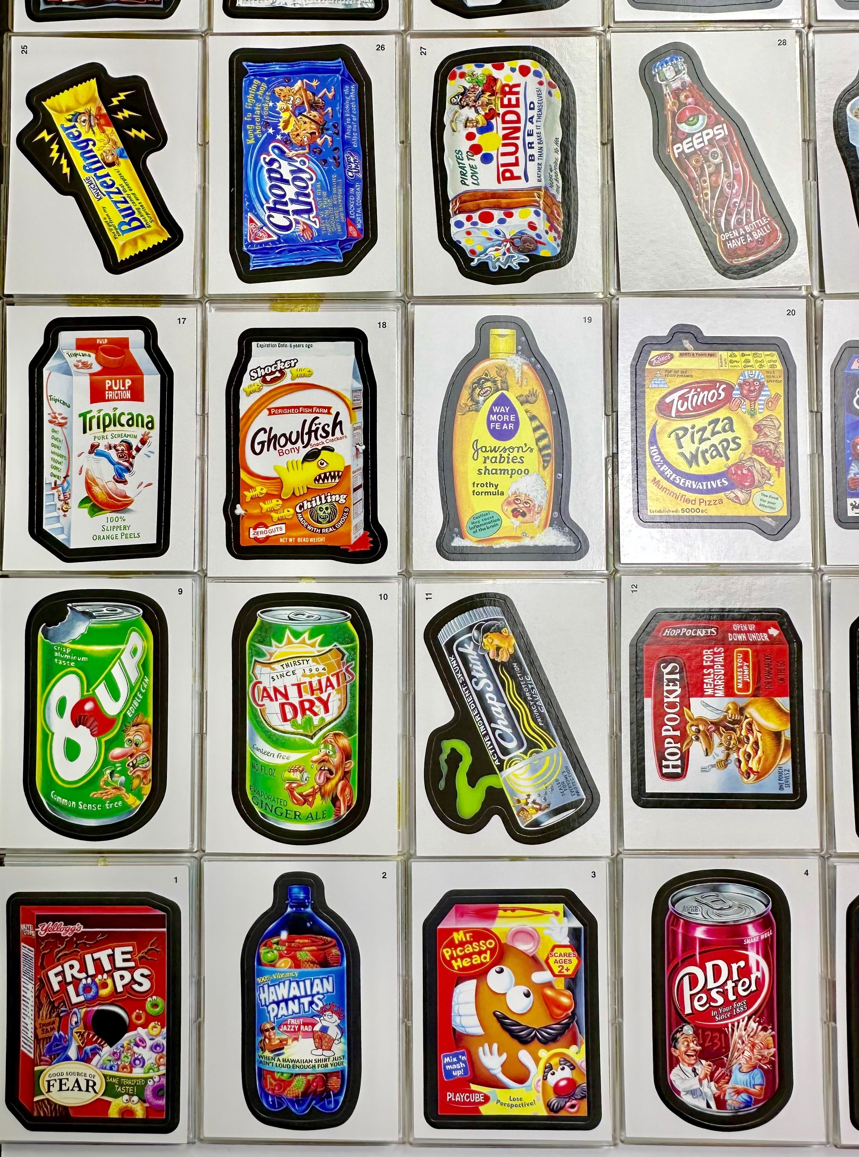 Wacky Packages ANS All New Series 8 Eight 55 Sticker Trading Card