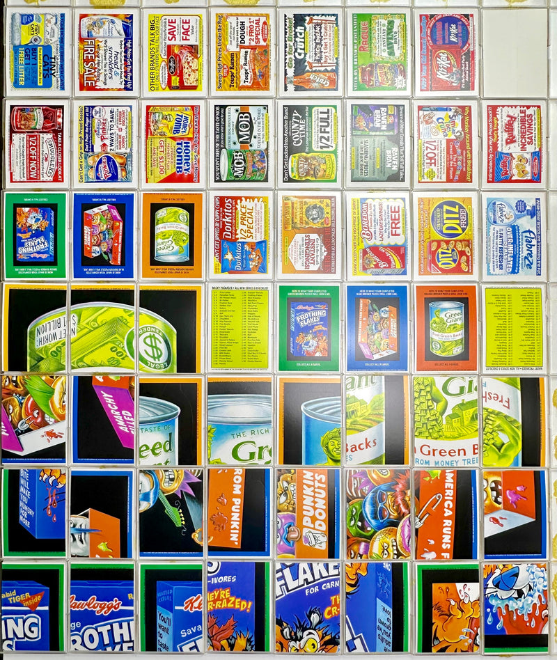 Wacky Packages ANS All New Series 8 Eight 55 Sticker Trading Card Set Topps 2011   - TvMovieCards.com