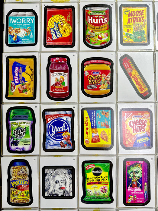 Wacky Packages ANS All New Series 9 Nine 55 Sticker Trading Card Set Topps 2012   - TvMovieCards.com