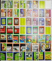 Wacky Packages ANS All New Series 9 Nine 55 Sticker Trading Card Set Topps 2012   - TvMovieCards.com