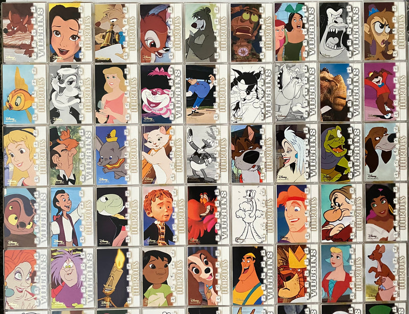 Disney Treasures Series 2 Base Trading Card Set 90 Card Upper Deck 2003   - TvMovieCards.com