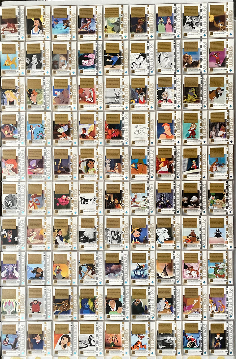 Disney Treasures Series 2 Base Trading Card Set 90 Card Upper Deck 2003   - TvMovieCards.com
