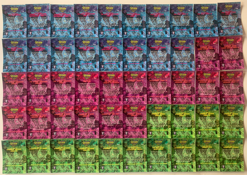 1996 WildStorm Spawn Chromium Complete 99 Card Base Set Todd McFarlane NM