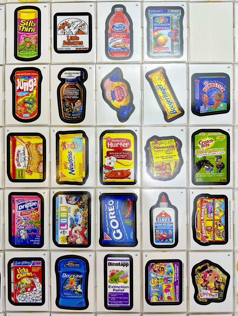 Wacky Packages All New Series 11 55 Sticker Trading Card Set Topps 2014   - TvMovieCards.com