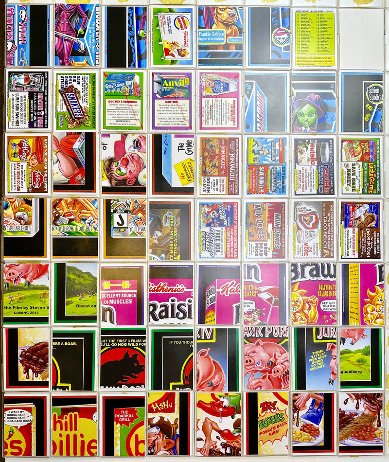 Wacky Packages All New Series 11 55 Sticker Trading Card Set Topps 2014   - TvMovieCards.com