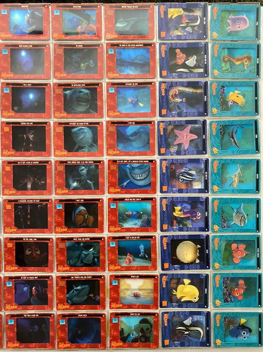 2003 Finding Nemo FilmCardz Base Trading Card Set 72 Card Artbox   - TvMovieCards.com