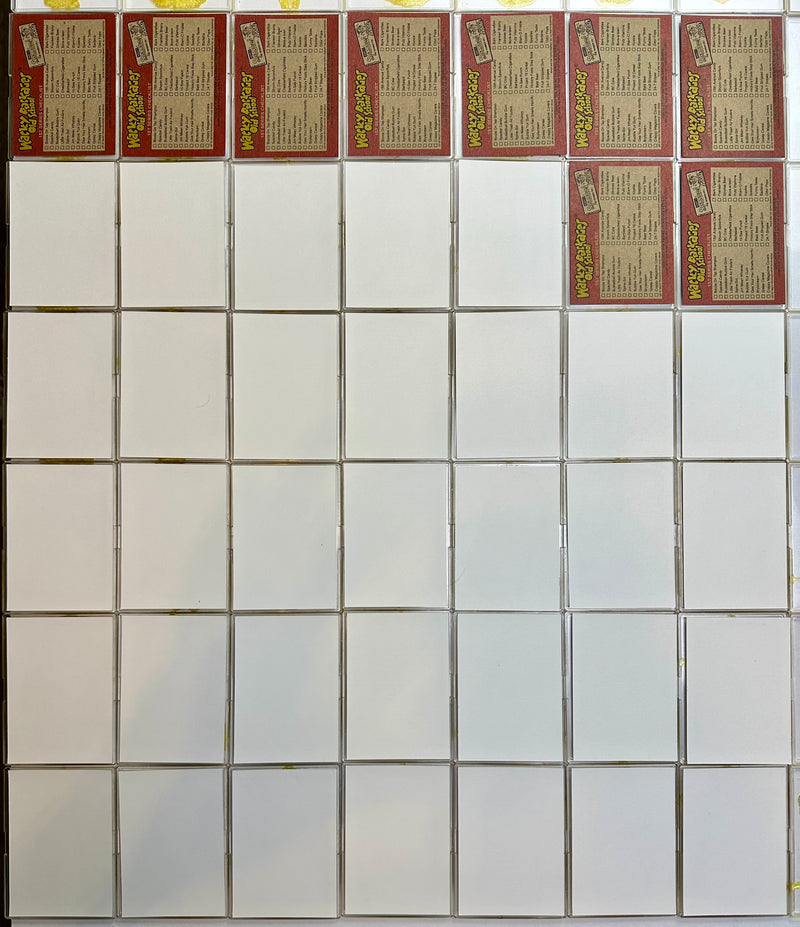 Wacky Packages Old School Series 1 - 42 Sticker / Puzzle Card Set Topps 2009   - TvMovieCards.com