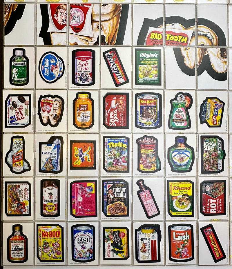 Wacky Packages Old School Series 2 - 42 Sticker / Puzzle Card Set Topps 2010   - TvMovieCards.com