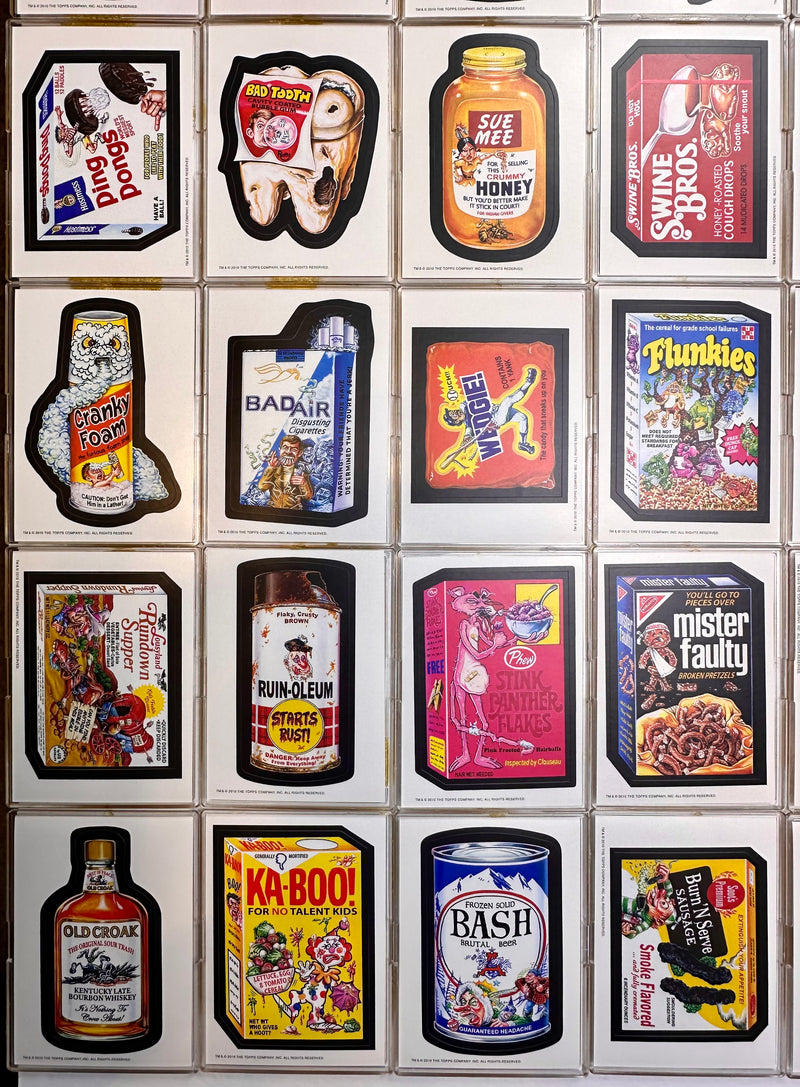 Wacky Packages Old School Series 2 - 42 Sticker / Puzzle Card Set Topps 2010   - TvMovieCards.com