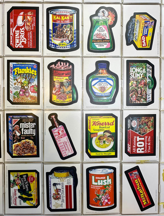 Wacky Packages Old School Series 2 - 42 Sticker / Puzzle Card Set Topps 2010   - TvMovieCards.com