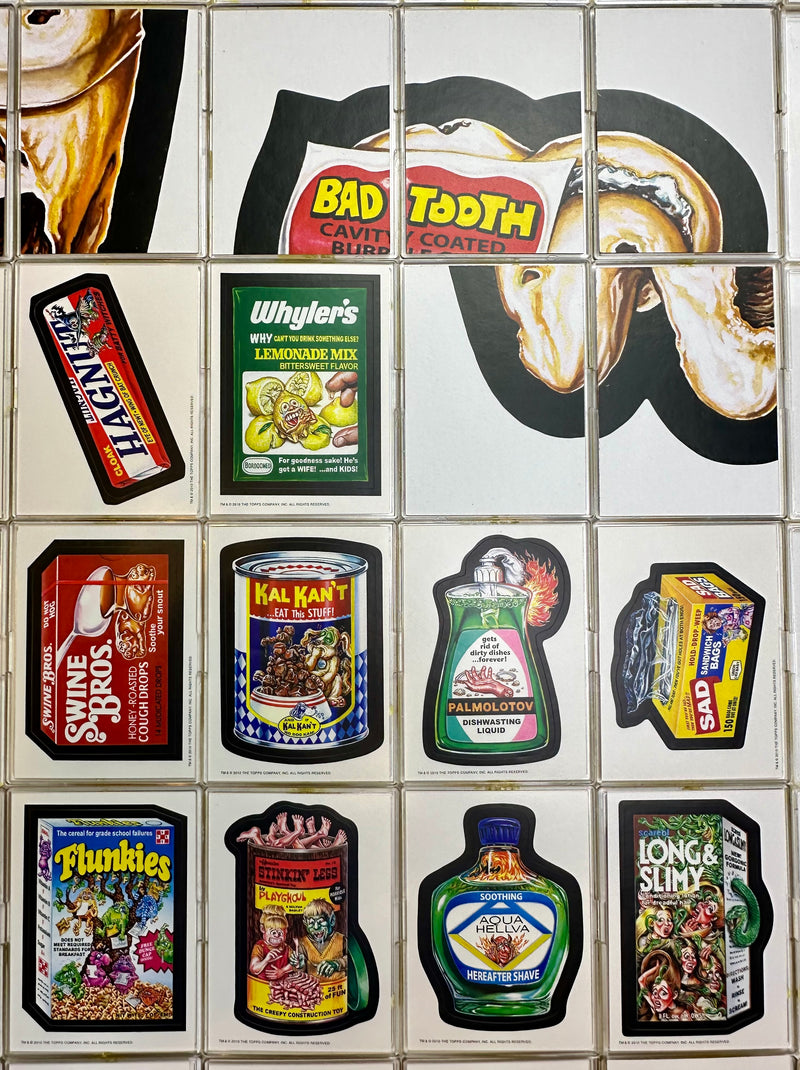 Wacky Packages Old School Series 2 - 42 Sticker / Puzzle Card Set Topps 2010   - TvMovieCards.com
