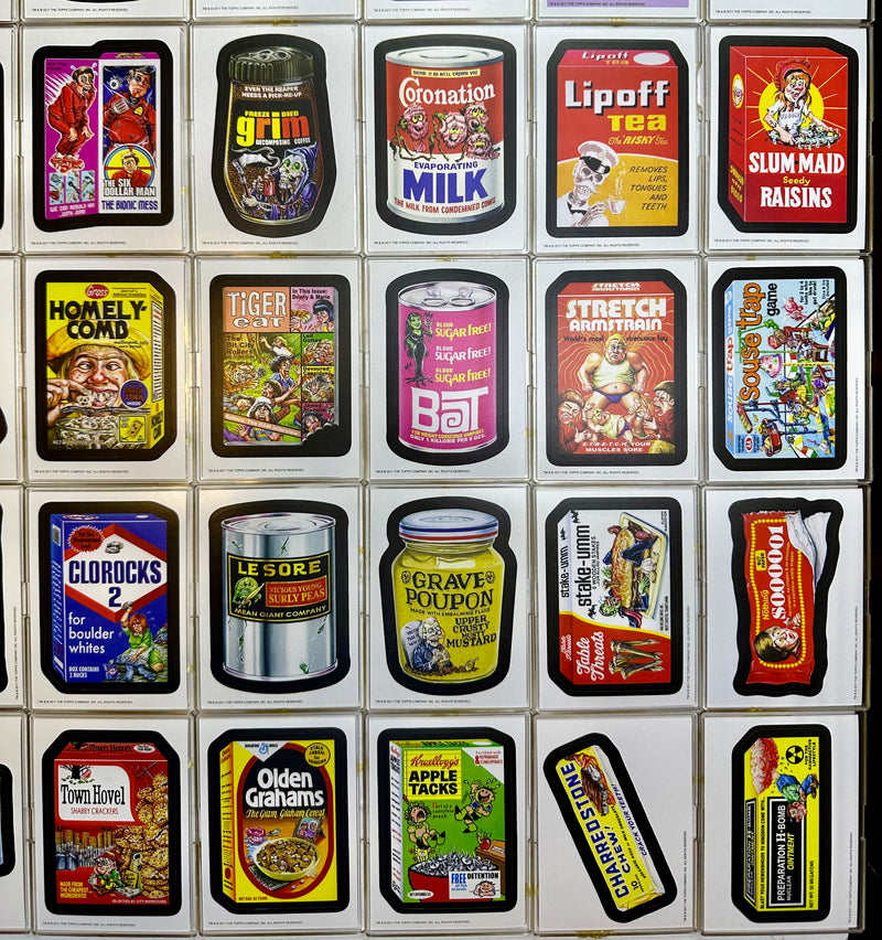 Wacky Packages Old School Series 3 Tan 58 Sticker / Puzzle Card Set Topps 2012   - TvMovieCards.com