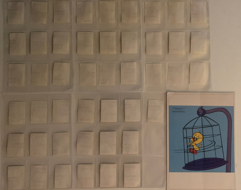 1985 Looney Tunes Bugs Bunny and Friends Trading Card Empty Box Monty Gum - TvMovieCards.com