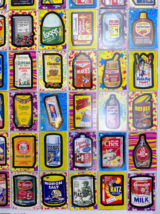 Wacky Packages Series 1 Flashback 72 Sticker Trading Card Set Topps 2008   - TvMovieCards.com