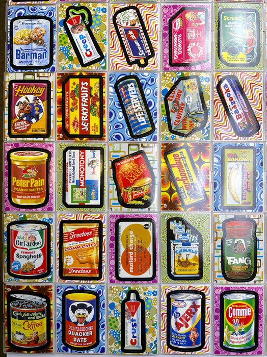 Wacky Packages Series 2 Flashback 72 Sticker Trading Card Set Topps 2008   - TvMovieCards.com
