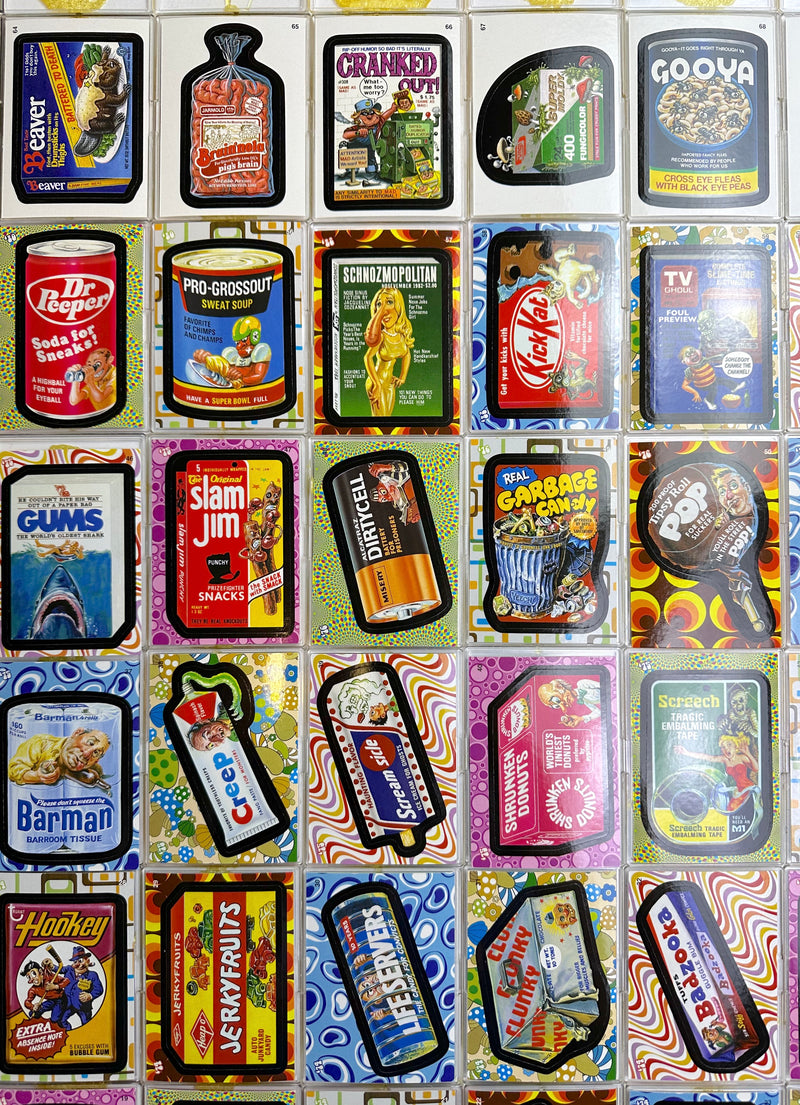 Wacky Packages Series 2 Flashback 72 Sticker Trading Card Set Topps 2008   - TvMovieCards.com