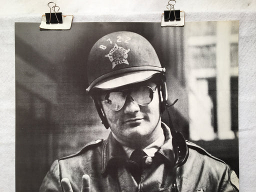 1970 Insanity Chicago Police Poster - Peace Policeman CPD - N 136 Laurel Ross   - TvMovieCards.com