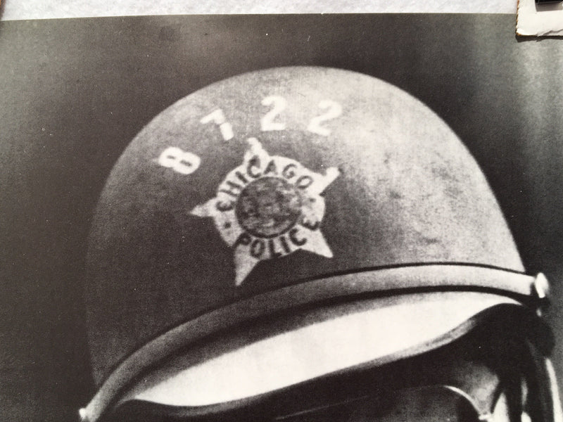 1970 Insanity Chicago Police Poster - Peace Policeman CPD - N 136 Laurel Ross   - TvMovieCards.com