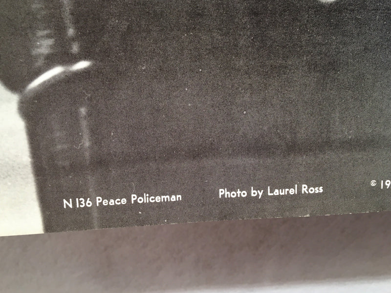 1970 Insanity Chicago Police Poster - Peace Policeman CPD - N 136 Laurel Ross   - TvMovieCards.com
