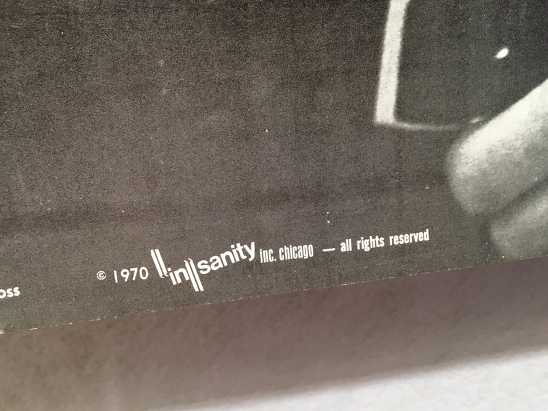 1970 Insanity Chicago Police Poster - Peace Policeman CPD - N 136 Laurel Ross   - TvMovieCards.com