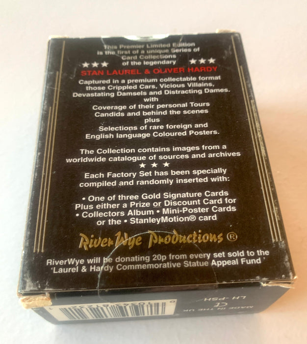 Laurel & Hardy Collector Card Set Limited 70th Anniversary 90 Card Set RiverWye 1997 - TvMovieCards.com