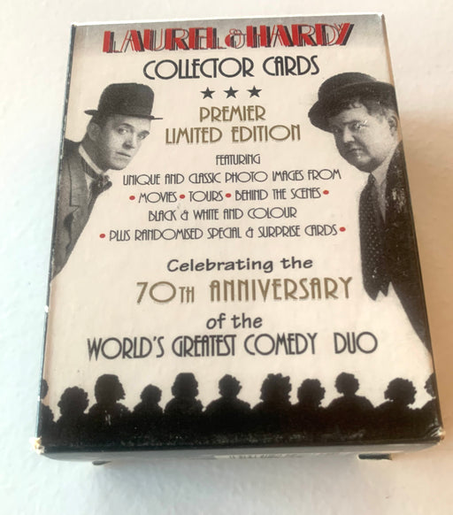 Laurel & Hardy Collector Card Set Limited 70th Anniversary 90 Card Set RiverWye - TvMovieCards.com