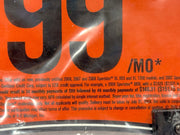 2007 Harley Davidson Sportster 883 Dealer Sales Promotion Pricing Magnetic Sign - TvMovieCards.com