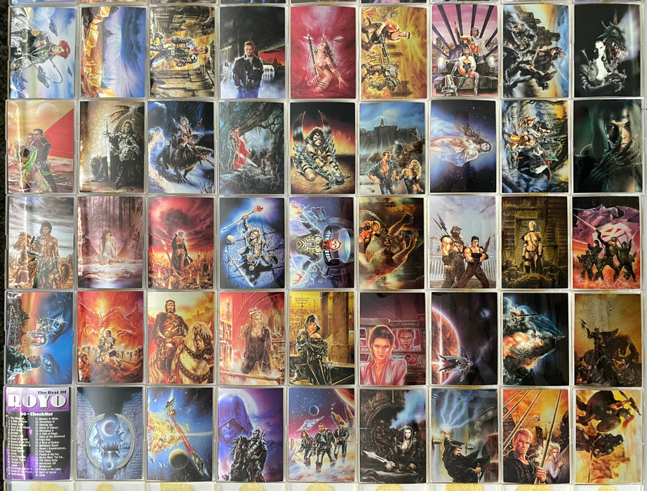 1995 Best of Luis Royo All-Chromium Complete Trading Card Set 90 Cards   - TvMovieCards.com