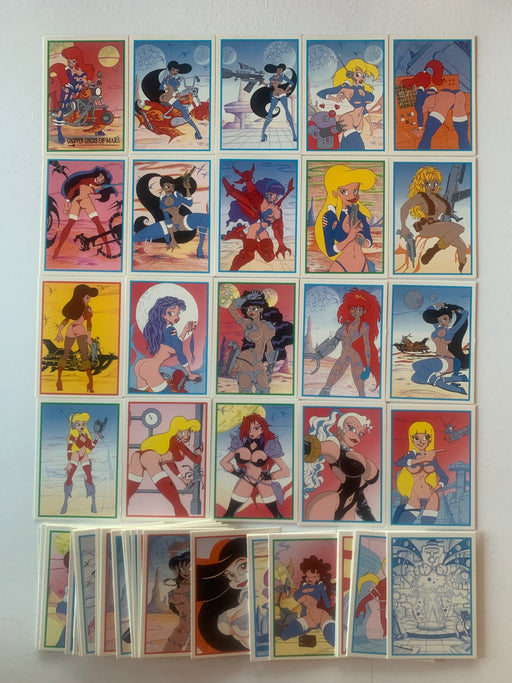 1997 Studio E Chopper Chicks of Mars 60 Card Complete Base Set Near Mint - TvMovieCards.com