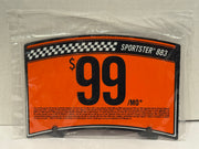 2006 Harley Davidson Sportster 883 Dealer Sales Promotion Pricing Magnetic Sign - TvMovieCards.com