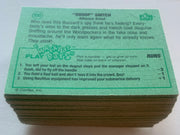 Wacky At Bats Card Set 100 Swear Scratch Steal Baseball Parody Cards 1991 Confax - TvMovieCards.com