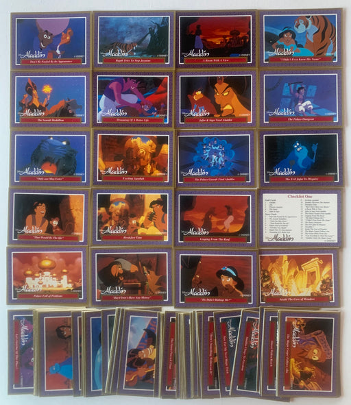 1993 Disney Aladdin Movie Base Card Set Dynamic Marketing Australia 100 Cards NM - TvMovieCards.com