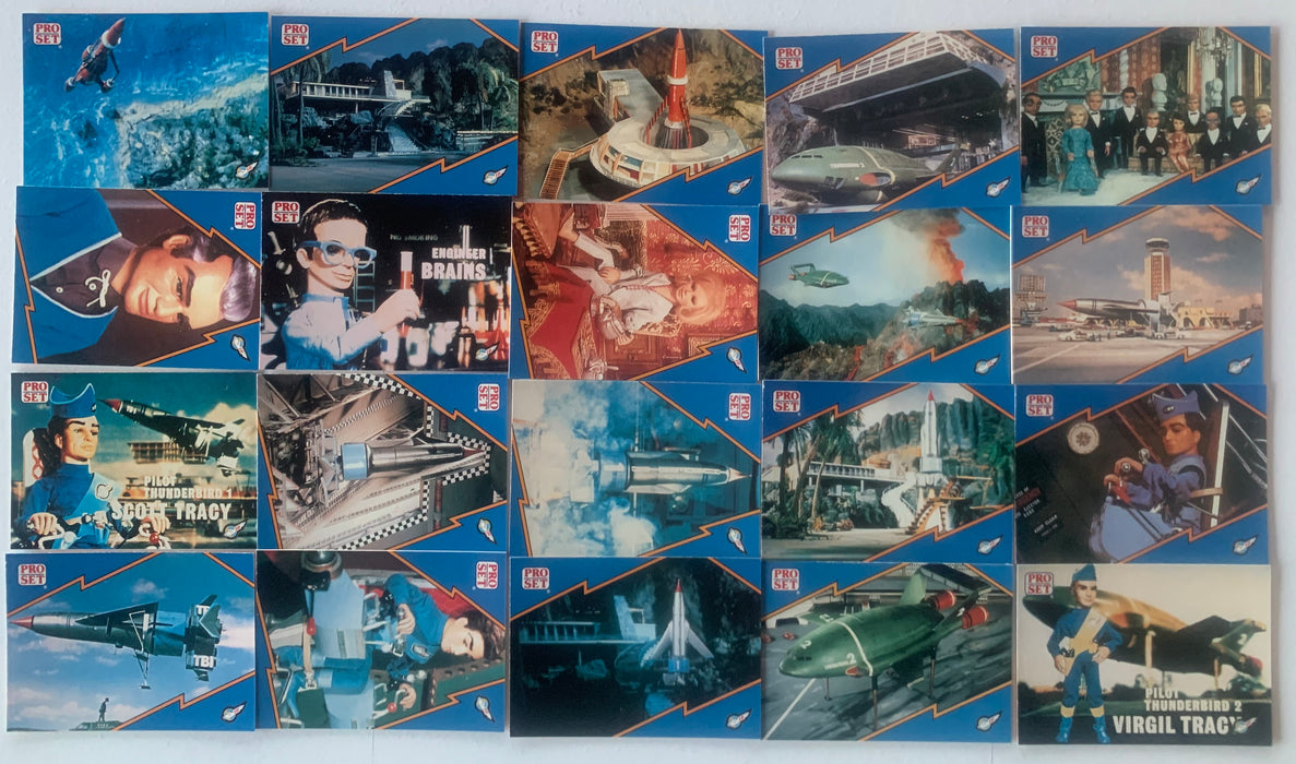 Thunderbirds 1992 Pro Set Base Card Set – Complete 100-Card Collection - TvMovieCards.com