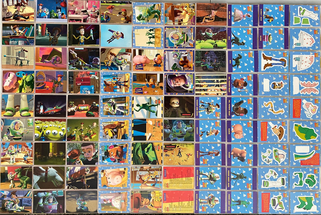 1995 Toy Story Series 1 Base Trading Card Set 90 Cards Skybox   - TvMovieCards.com