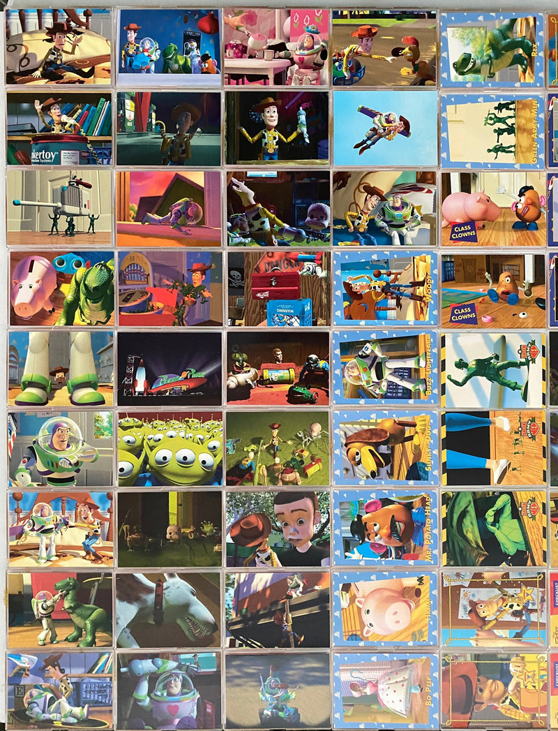 1995 Toy Story Series 1 Base Trading Card Set 90 Cards Skybox   - TvMovieCards.com