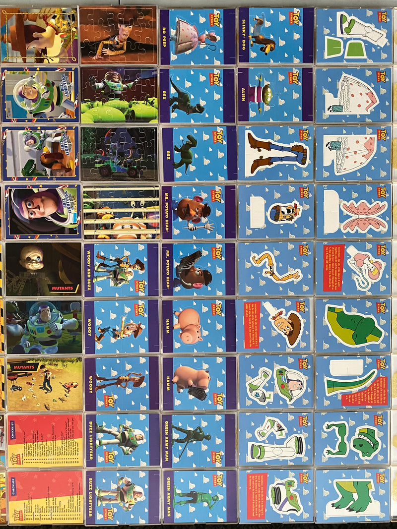 1995 Toy Story Series 1 Base Trading Card Set 90 Cards Skybox   - TvMovieCards.com
