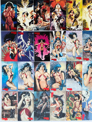 1995 Vampirella Gallery Red Foil Base Card Set 72 Widevision Cards   - TvMovieCards.com